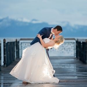 Casablanca BL219 Size 10 Wedding Dress, worn once.